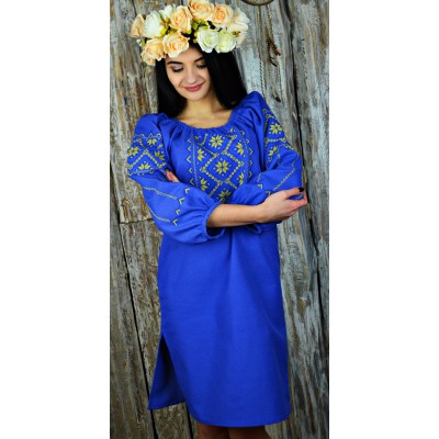Embroidered dress "Ukrainian Style"